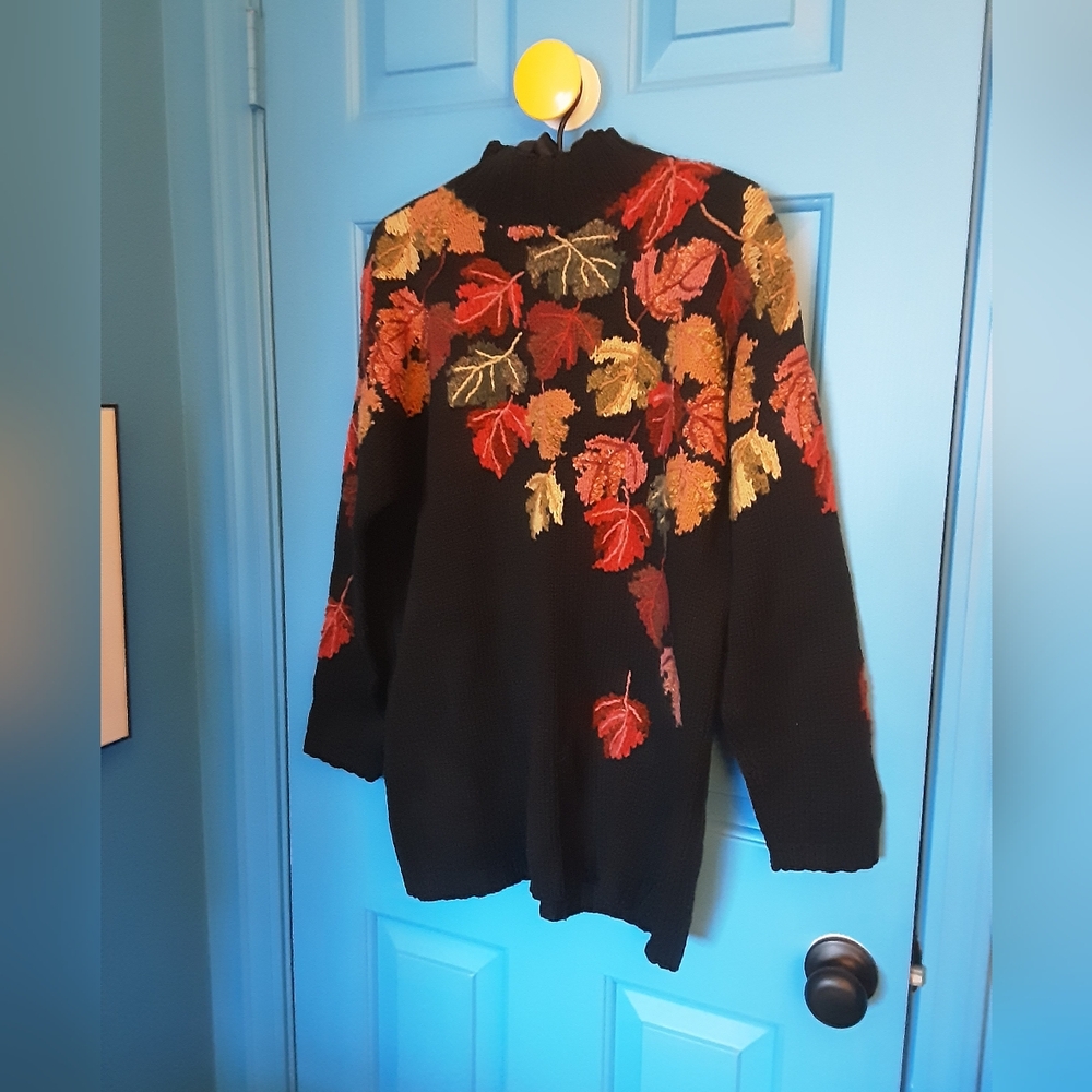 Marisa Christina Hand Knit Autumn Sweater